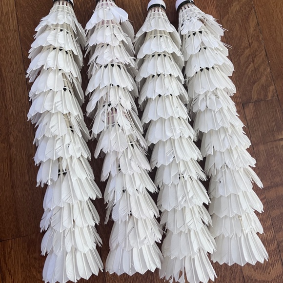 Chaopai Red Grade A, Badminton Goose Feather Shuttlecock- Speed 77 - Picture 5 of 9